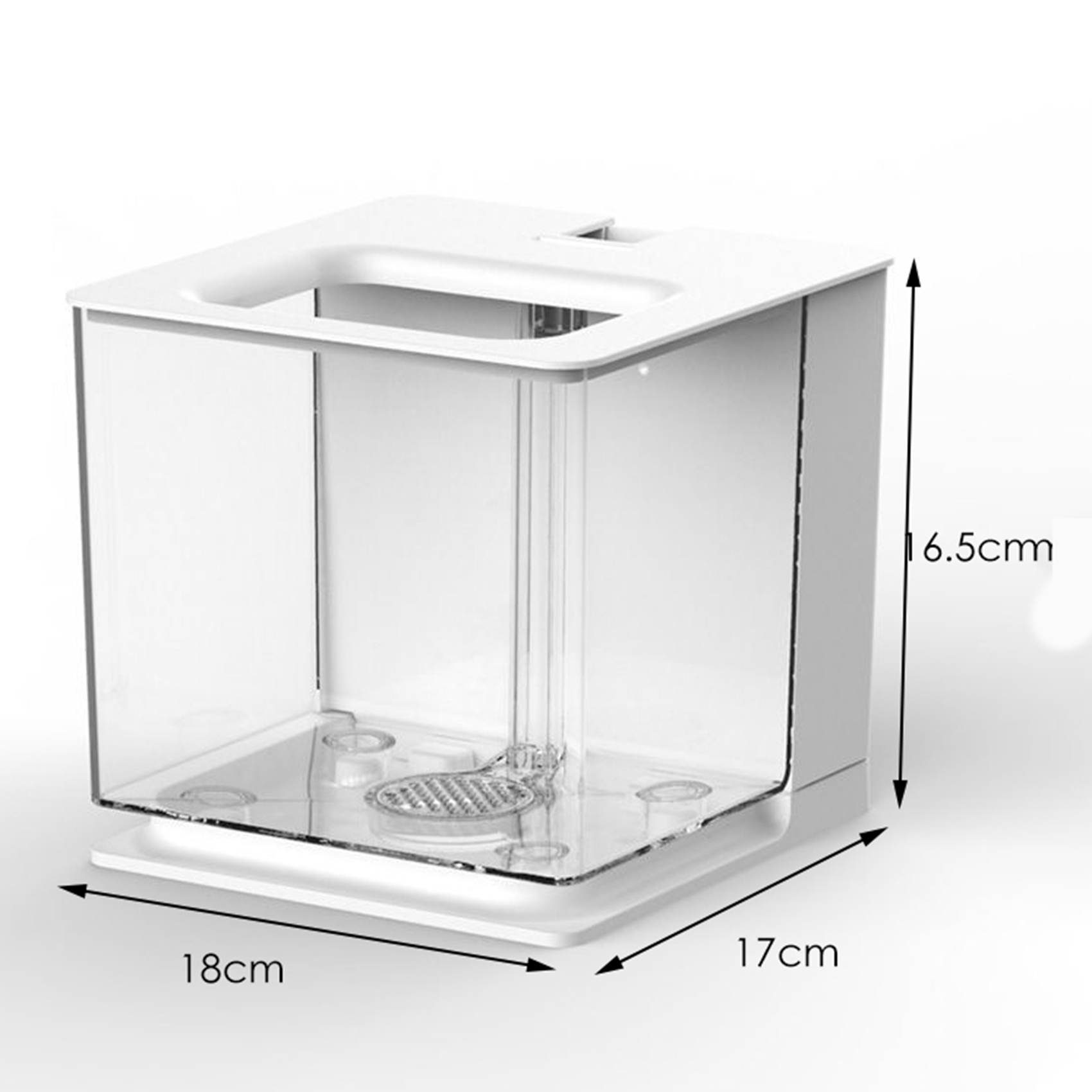 Betta Fish Tank - AT21-2X Betta Balık Tankı Akvaryum Balık