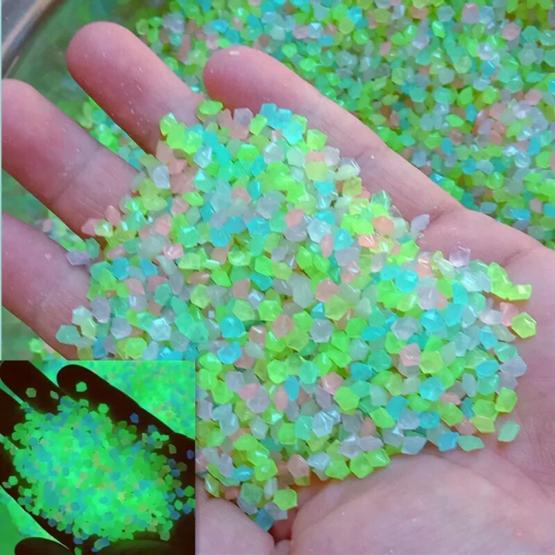 Fish Tank Gravel - 1000 adet 3-5mm aydınlık kum kızdırma