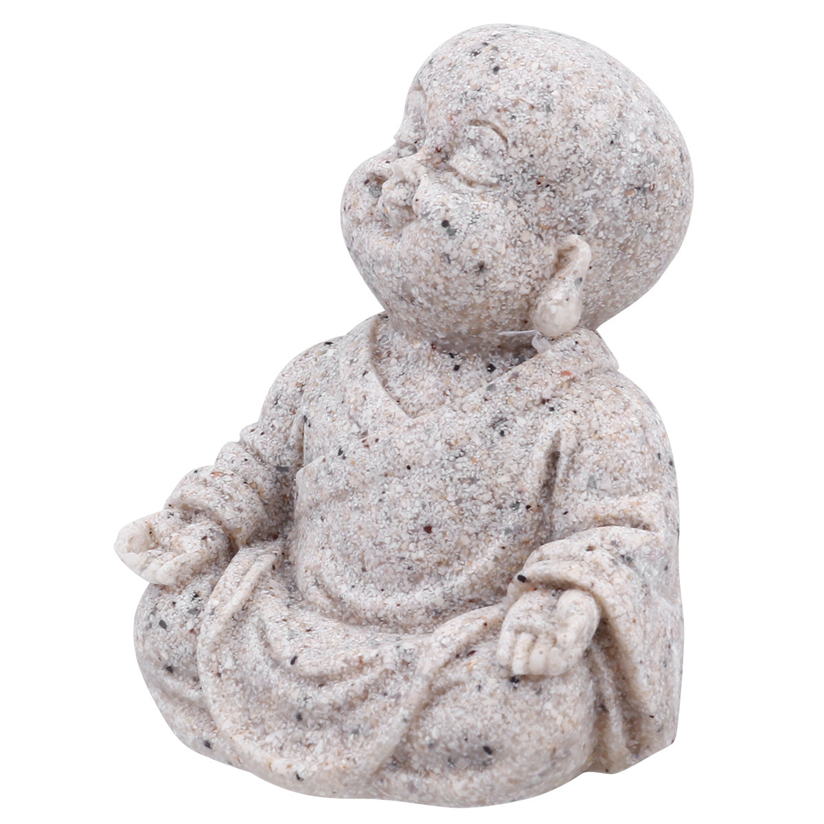 Aquarium Decor - Maitreya Buda Heykeli, Kumtaşı ve Reçine