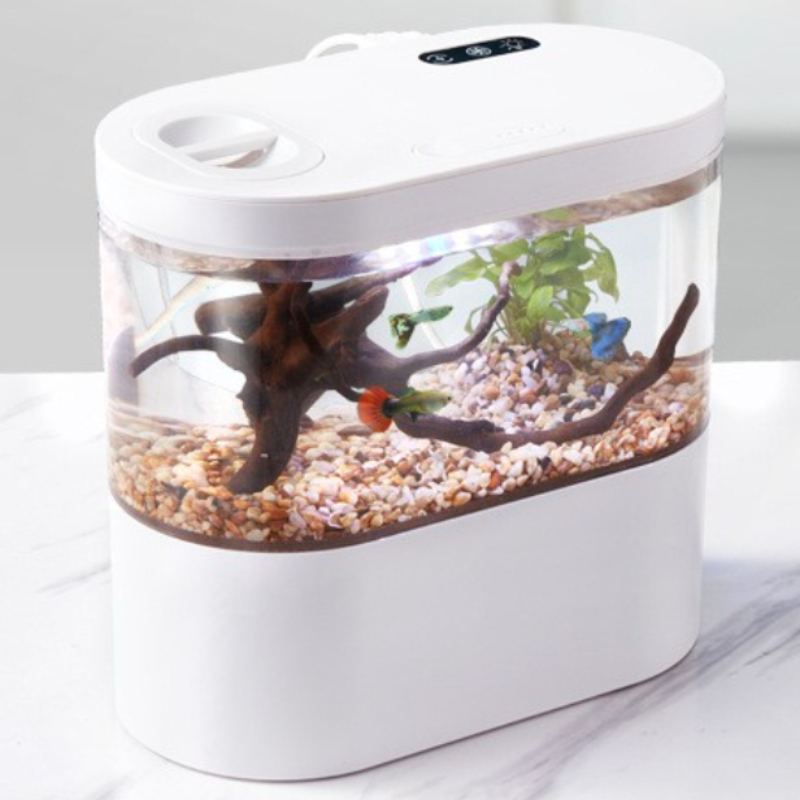 Aquarium Fish Betta - Biyokimyasal Filtrasyon Sistemli ve LED Işıklı