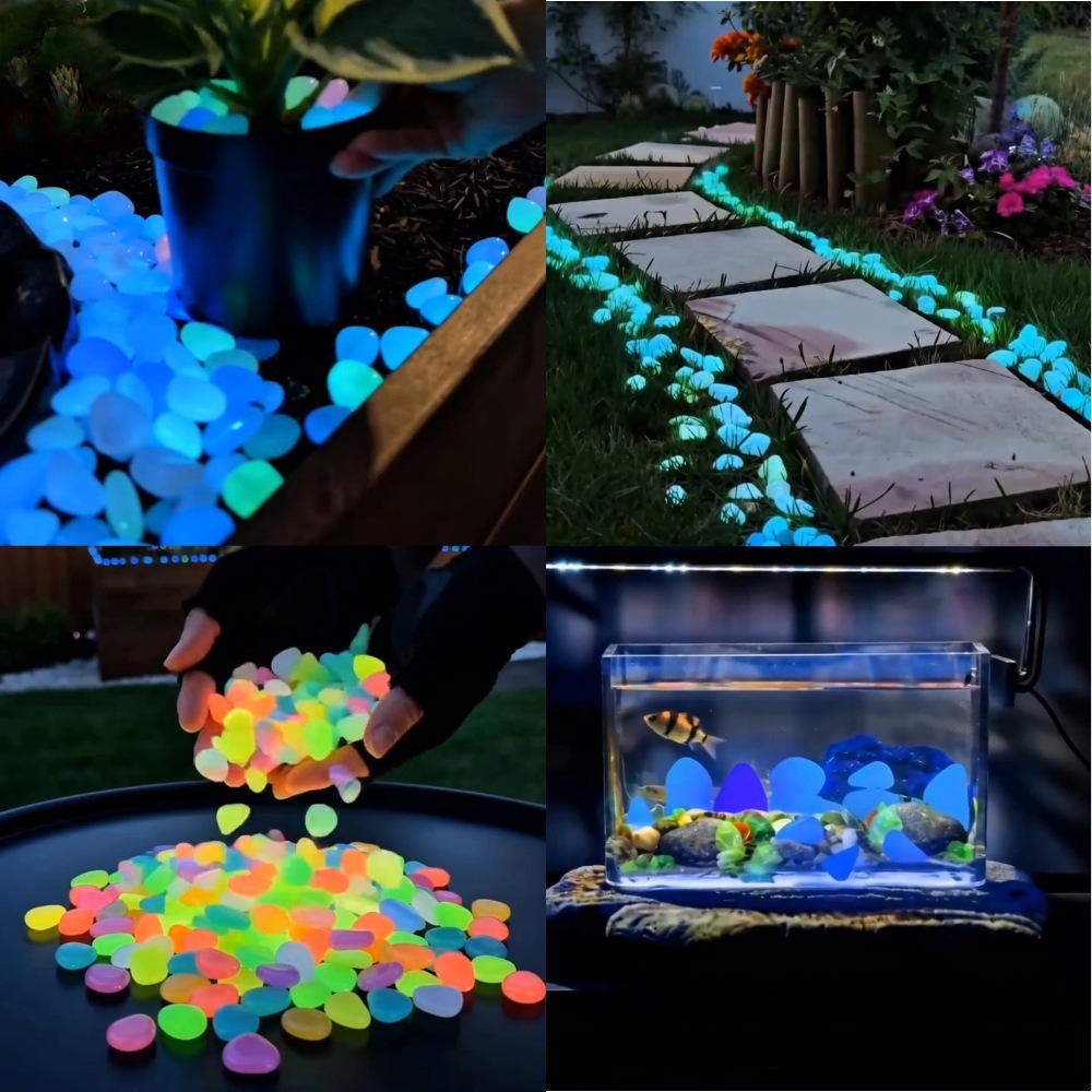 Karanlıkta Parlayan Renkli Taş - Aquarium Light incelemesi ve fiyatı