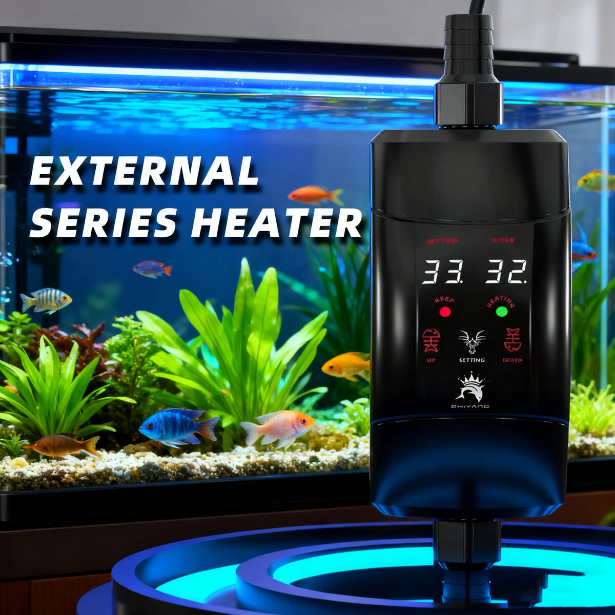 Harici Isıtma Çubuğu 300W -120 - Fish Tank Heater incelemesi ve fiyatı